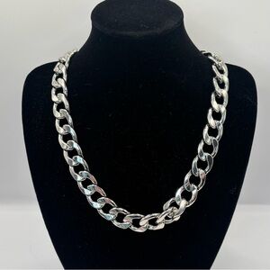 NWT Express Silver Pendant Necklace